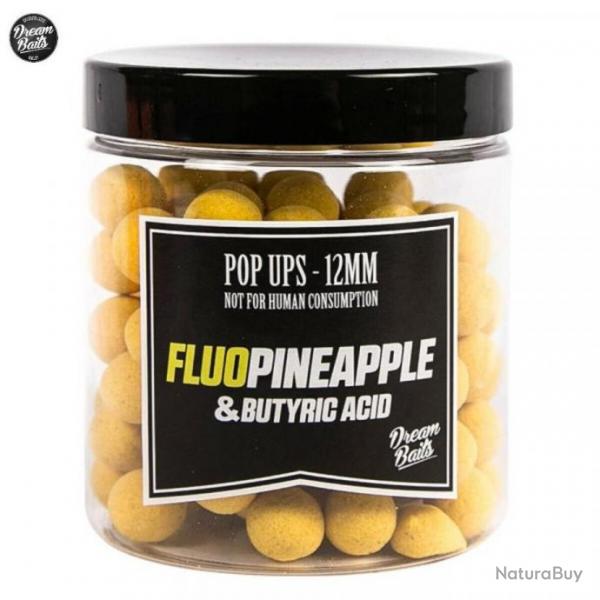 Promo: Bouillette Pop Up Dream Baits fluo pineapple & butyric acid 12mm