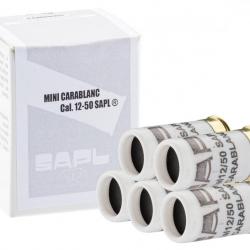 Cartouches A Blanc Calibre 12/50 SAPL Mini Carablanc
