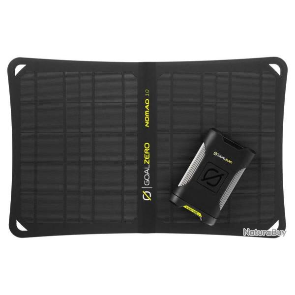 Pack batterie portative venture 35 + panneau solaire nomad 10 Goal Zero