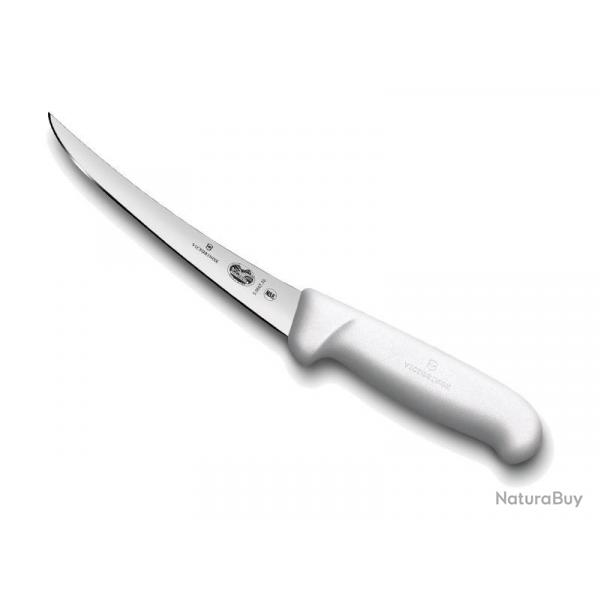 FRED154 COUTEAU DESOSSER VICTORINOX 15CM BLANC NEUF