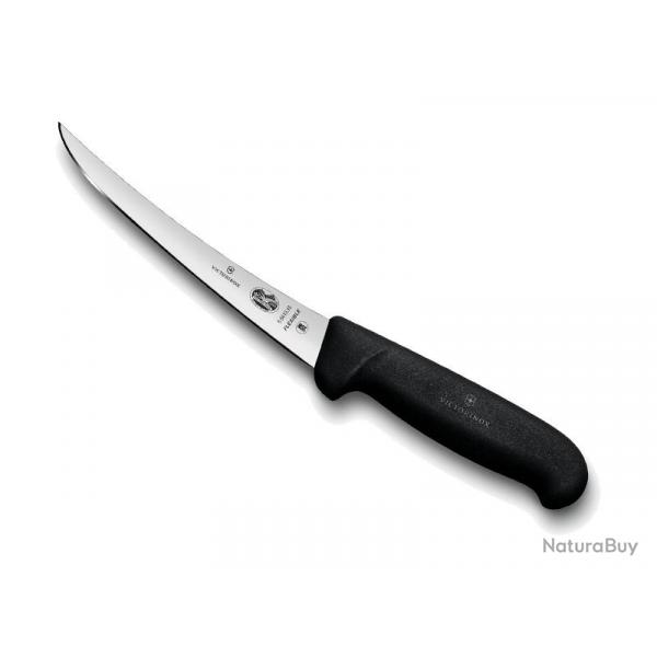 FRED155 COUTEAU DESOSSER VICTORINOX 12CM FLEXIBLE NOIR NEUF