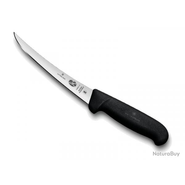 FRED159 COUTEAU DESOSSER VICTORINOX 15CM NOIR SUPER FLEXIBLE NEUF