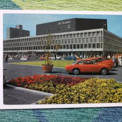 Carte postale De Doelen Rotterdam Alfa Romeo Renault Opel