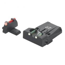 Hausse Réglable et Guidon LPA pour Sig Sauer P229 - Insert Fibre Optique