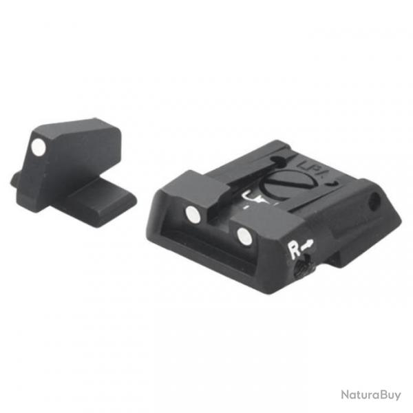 Hausse Rglable et Guidon LPA pour H&K P30/P45 pour Pistolet Automati - 1