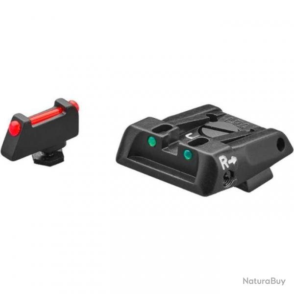 Hausse Rglable et Guidon LPA pour Glock 17  35 - Fibre Optique Defa