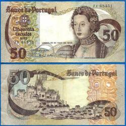 Portugal 50 Escudos 1968 Billet Escudo Europe Infanta D Maria
