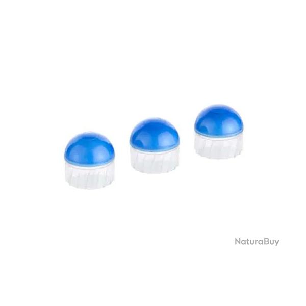 Billes Marquantes Caoutchouc A Ailettes Umarex Bleues Calibre 50