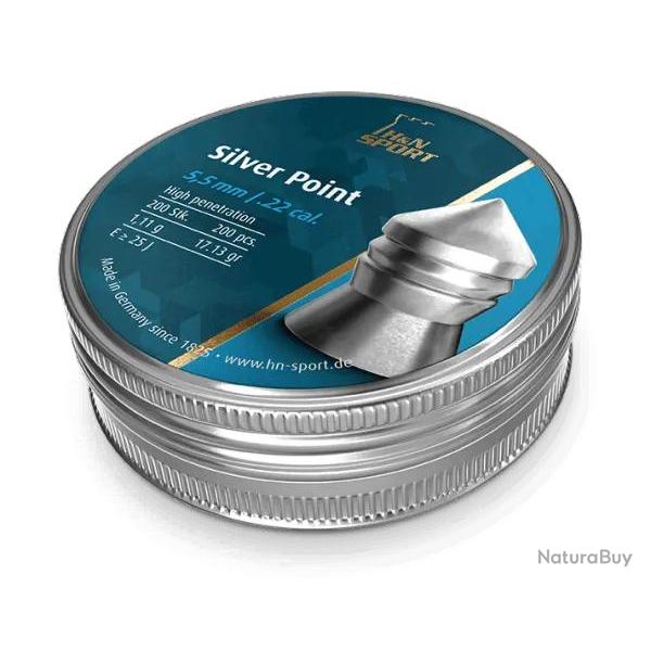 Plombs Silver Point H&N Sport Calibre 5.5 MM