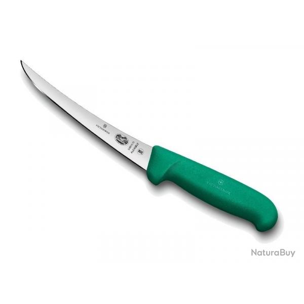 FRED167 COUTEAU DESOSSER VICTORINOX 12CM FLEXIBLE VERT NEUF