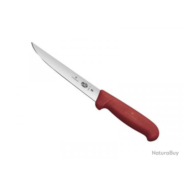 FRED173 COUTEAU SAIGNER VICTORINOX 15CM ROUGE NEUF