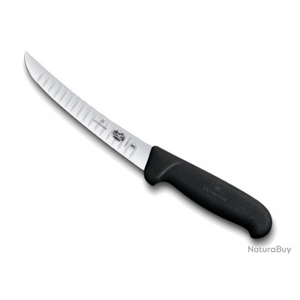 FRED179 COUTEAU DESOSSER VICTORINOX ALVEOLE 15CM NOIR NEUF