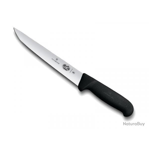 FRED181 COUTEAU SAIGNER VICTORINOX 18CM NOIR NEUF