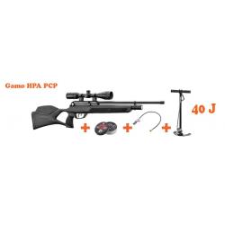 PACK CARABINE PCP GAMO HPA 5.5 MM (40 JOULES)