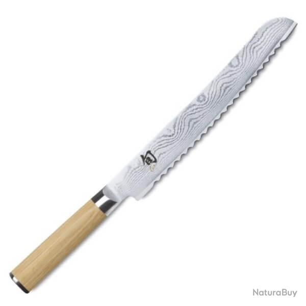 DM.0705W-Couteau  pain japonais Kai Shun Classic White