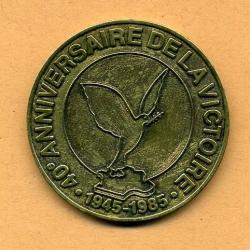 Médaille commémorative 40° anniversaire de la Victoire