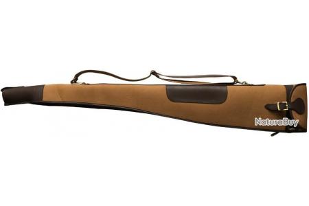 Housse à Fusil Vintage en Toile et Cuir Sac de transport pour la chasse  Pistolet Fusil étui 134,60cm - Housses et fourreaux pour fusil (8648183)