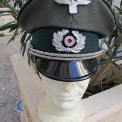 casquette allemande  officier pionner  reproduction