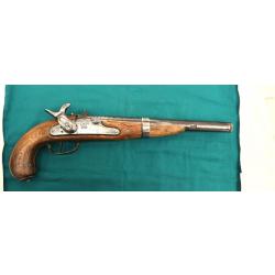 Pistolet avec montage d'une platine Trenton 1884 à canon pour trépied en fonction