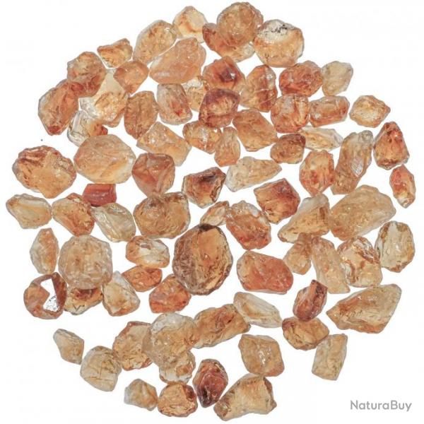 Pierres brutes citrine - 1  2 cm - 50 grammes