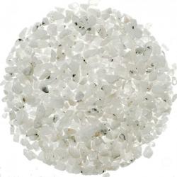 Mini pierres roulées pierre de lune blanche - 5 à 10 mm - 100 grammes