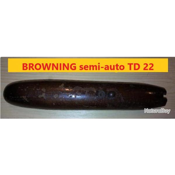 BOIS DE DEVANT DE CARABINE BROWNING semi-auto TD 22 OCCASION DEVBRO2