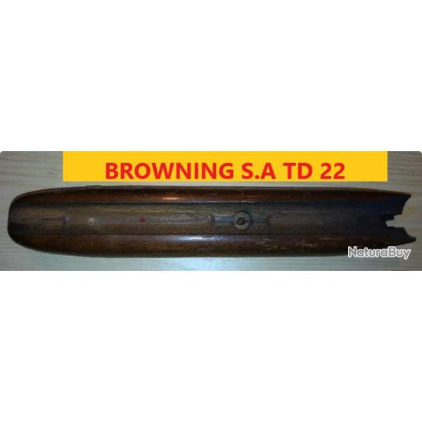 BOIS DE DEVANT DE  CARABINE BROWNING semi-auto  TD 22   OCCASION     DEVBRO1