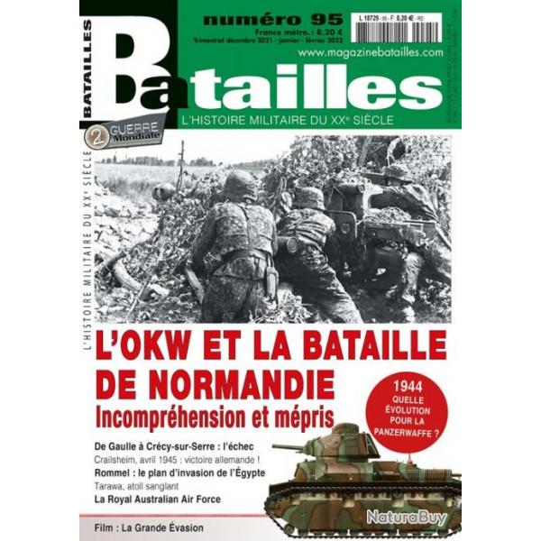 L'Okw et la batailles de Normandie, incomprhension et mpris,  magazine batailles 95