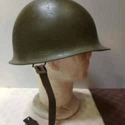 Neuf de stock Casque M1 style américain ( réserve OTAN US ) Helmet Casco ( finition granitée )