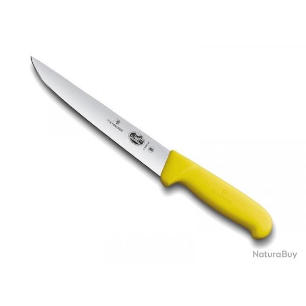 FRED188 COUTEAU SAIGNER VICTORINOX 20CM JAUNE NEUF