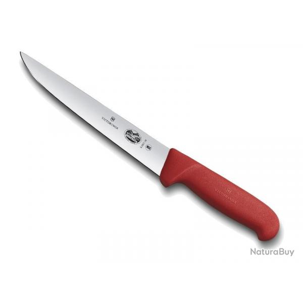 FRED192 COUTEAU SAIGNER VICTORINOX 20CM ROUGE NEUF