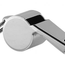 Sifflet Elless Modèle Police En Cuivre A Roulette