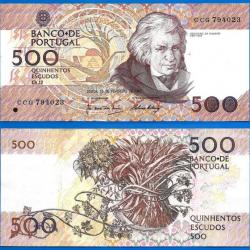 Portugal 500 Escudos 1992 Mouzinho Billet Escudo