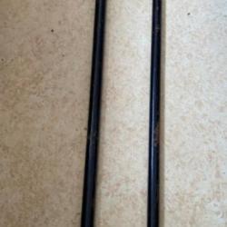2 CANNE  FUSILS calibre 12mm et 14mm