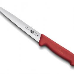 FRED203 COUTEAU DENERVER VICTORINOX 20CM FLEXIBLE ROUGE NEUF