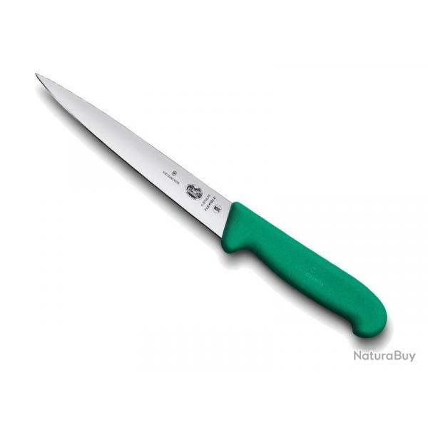 FRED204 COUTEAU DENERVER VICTORINOX 20CM FLEXIBLE VERT NEUF