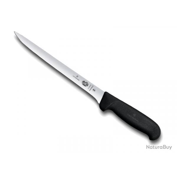 FRED205 COUTEAU DENERVER VICTORINOX 20CM FLEXIBLE NOIR NEUF