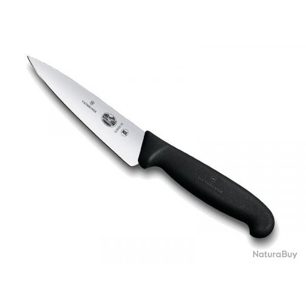 FRED214 COUTEAU EMINCEUR VICTORINOX 12CM NOIR NEUF