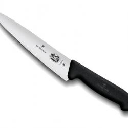 FRED216 COUTEAU EMINCEUR VICTORINOX 19CM NOIR NEUF