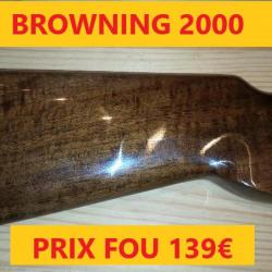 CROSSE BROWNING 2000   neuve très beau bois  qq fines rayures