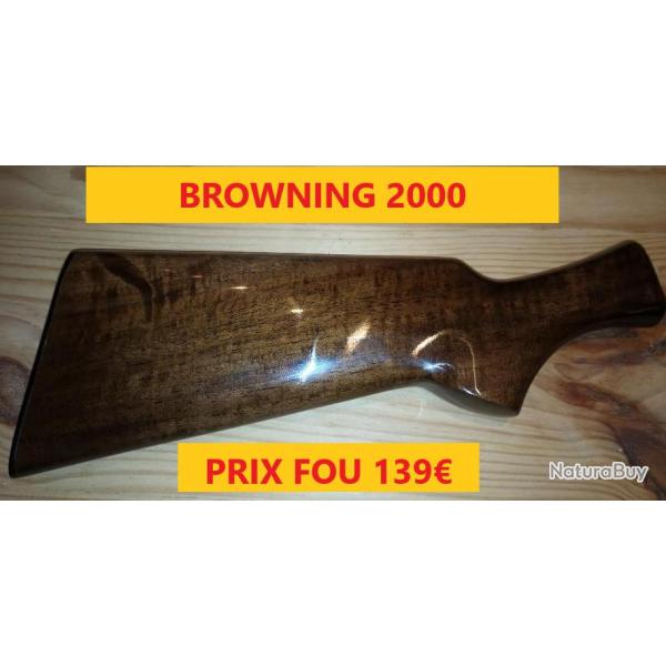 CROSSE BROWNING 2000   neuve trs beau bois  qq fines rayures