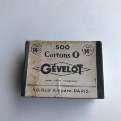 Carton operculeur 14 mm GEVELOT