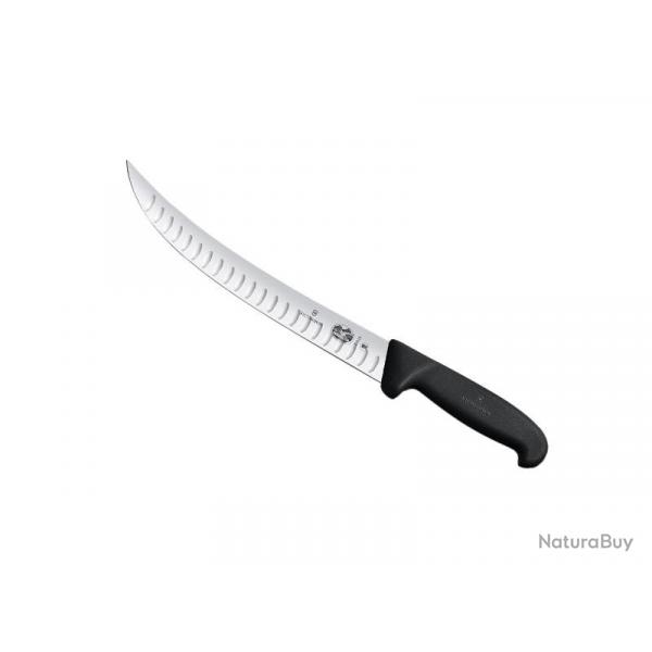 FRED232 COUTEAU ABATTRE VICTORINOX 25CM ALVEOLE NOIR NEUF