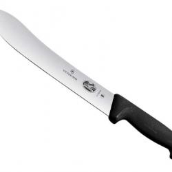 FRED234 COUTEAU BOUCHER VICTORINOX 25CM NOIR NEUF