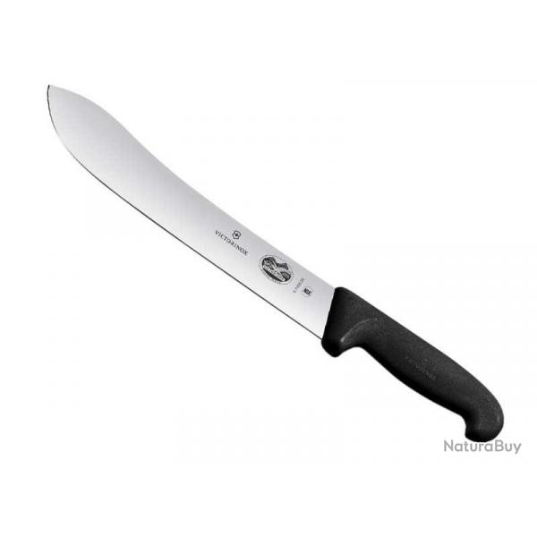 FRED234 COUTEAU BOUCHER VICTORINOX 25CM NOIR NEUF