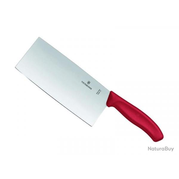 FRED238 COUPERET CHINOIS VICTORINOX SWISSCL. 18CM ROUGE NEUF