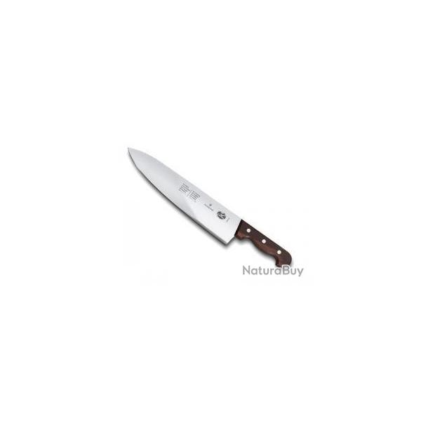 FRED239 COUTEAU FEUILLE BATTE VICTORINOX 33CM PALISSANDRE NEUF