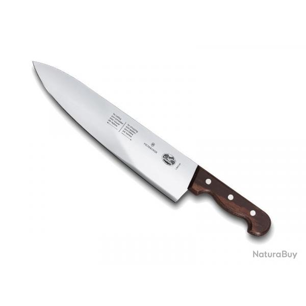 FRED239 COUTEAU FEUILLE BATTE VICTORINOX 33CM PALISSANDRE NEUF