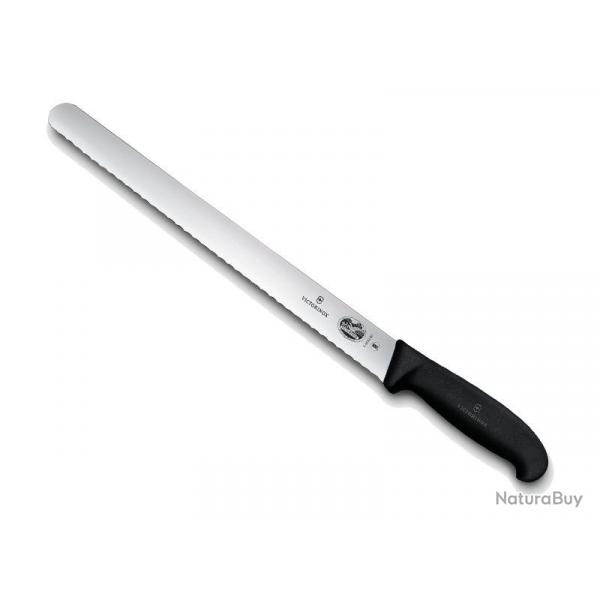 FRED246 COUTEAU A JAMBON VICTORINOX 30CM NOIR NEUF