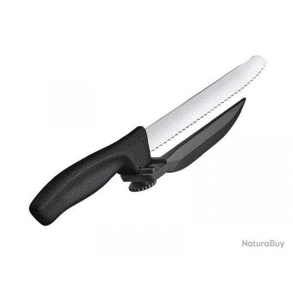 FRED248 COUTEAU DUX VICTORINOX SWISSCLASSIC 21CM NOIR NEUF